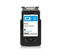 GSwReJ Compatible 560XL 561XL Ink Cartridges For Various Printers Including TS5350 TS7450 TS5351 TS5352 TS5353 TS7451(BK(1PC))