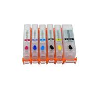 GSwReJ Compatible 5Color Or 6Color Refill Ink Cartridge For Common Printers Including IP7210 MG5410 MX721 MX921 MG5510 IX6810(6 colors)