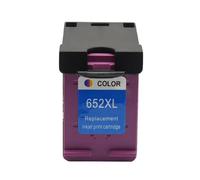 GSwReJ Compatible 652XL Ink Cartridge Replacement For Deskjet Printers Model 1115 1118 2135 2136 2138 3635 3636 3835 4535(1 Pcs Color)