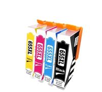 GSwReJ Compatible 655XL Ink Cartridges For Deskjet 5525 6520 6525 6625 3525 4615 Printers(4 Pcs)