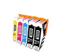 GSwReJ Compatible 655XL Ink Cartridges For Deskjet 5525 6520 6525 6625 3525 4615 Printers(5 Pcs)