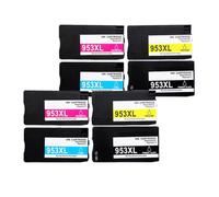 GSwReJ Compatible 953 953XL Ink Cartridges For Universal Use With Pro 7740 8210 8218 8710 8715 8718 8719 8720 8725 8728 8730 8740 Printers(2 SET)