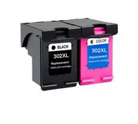 GSwReJ Compatible Black 302XL Ink Cartridge For Various Deskjet And Officejet Models Including 1110 2130 1112 3630 3632 3830 3831 3833(1BK 1C)