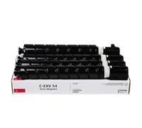 GSwReJ Compatible C-EXV54 Toner Cartridge For Color Copier IR ADV C3025 C3025i BK420g CMY220g(BK)