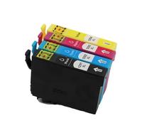 GSwReJ Compatible Color Ink Cartridges T1291 T1292 T1293 T1294 For SX535WD SX435W SX525WD SX235W Printers(1SET(4PCS))