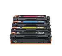 GSwReJ Compatible Color Toner Cartridges CF400A CF401A CF402A CF403A For Laser Printers M252 M252dw M277n M252N M277dw M274n(Color BK C M Y)