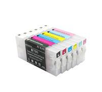 GSwReJ Compatible Empty Refill Cartridges T7811-T7816 With Chips For Frontier-S DX-100 Fuji DX100 Printer(6Color1set)