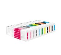 GSwReJ Compatible European Version T8041/9 T804A/B Empty Refillable Ink Cartridge For P6000 P7000 P8000 P9000 Printers T8042 T8043 T8044(Light Light BLack)