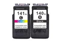 GSwReJ Compatible Ink Cartridge 140XL 141XL For PG140 CL141 Printers MG4110 MG3210 MG3510 MG474(1black 1color)