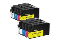 GSwReJ Compatible Ink Cartridge 200XL 210XL For OfficeEdge Pro4000c Pro4000 Pro5500 Pro5500t Printers Color Option(2 Sets)