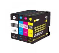 GSwReJ Compatible Ink Cartridge 2100XL PGI2100 For Various Printers Including MAXIFY IB4010 IB4110 MB5110 MB5310 MB5410(One Set 4 Pcs)