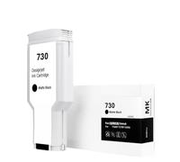 GSwReJ Compatible Ink Cartridge 300ml For 730 Suitable For T1600 T1700 T2600 T1600dr T1700dr T2600dr Printers(Matte Black)