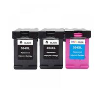 GSwReJ Compatible Ink Cartridge 304XL For Various Printers Including 5000 Series 5010 5012 5014 5020 5030 5032 5034 5052(2Black 1Color)