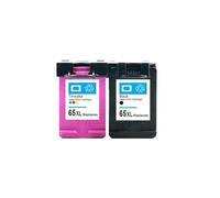 GSwReJ Compatible Ink Cartridge 65XL For Series 5010 5020 5030 5032 5034 5052 5055 Replace 65 65XL(1BK AND 1COLOR)