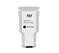 GSwReJ Compatible Ink Cartridge 727 300ML For DesignJet T920 T930 T1500 T1530 T2500 T2530 Printers(1pcs-MBK)