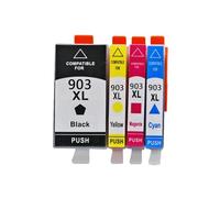 GSwReJ Compatible Ink Cartridge 903 903XL With Chip For OfficeJet Pro 6961 6974 6975 6963 6978 6950 Printers(1SET)