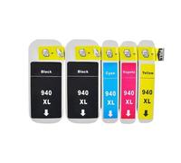 GSwReJ Compatible Ink Cartridge 940XL For Officejet Pro 8000 8500 8500A A809A A909 A910A Printer With Chips Full Ink Capacity(1 Set and 1 Black)