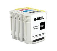 GSwReJ Compatible Ink Cartridge 940XL For Officejet Pro 8000 8500 8500A A809A A909 A910A Printer With Chips Full Ink Capacity(1 Set)