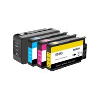 GSwReJ Compatible Ink Cartridge 950XL 951XL For Officejet Pro 8100 8600 8610 8615 8620 8625 8630 251dw 276dw Filled With Dye Ink(1SET - C M Y BK)