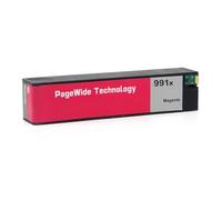 GSwReJ Compatible Ink Cartridge 991x Black Pigment Ink For PageWide 755dn 774dn 750dn 750dw 772dn 772dw 777z 777zs(991X -Magenta)