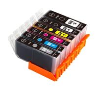 GSwReJ Compatible Ink Cartridge BCI-325 BCI-326 For PIXUS IP 4830 4930 IX6530 5330 6130 6230 Printers(1SET(6PCS))