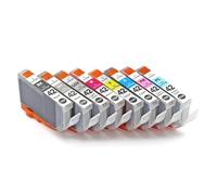 GSwReJ Compatible Ink Cartridge CLI-42 For Pro-100 Pro-100S Printers Includes Black Cyan Yellow Gray Light Gray Magenta Photo Magenta(1 SET)