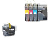 GSwReJ Compatible Ink Cartridge Fits LC3319 3319 Works With MFC-J5330DW MFC-J5730DW MFC-J6530DW MFC-J6730DW MFC-J6930DW Printers(1 Set 4 PCS 1BK)