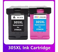 GSwReJ Compatible Ink Cartridge For 305XL Replacement Works With 2700 2710 2721 2722 4120 4110 4130 1210 6010 Printers(1 BK 1 COLOR)