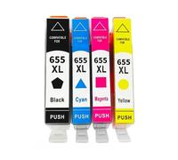 GSwReJ Compatible Ink Cartridge For 655 655XL Replacement For Deskjet 3525 5525 4615 4625 4525 6520 6525 6625 Printers