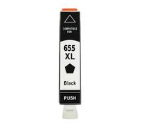 GSwReJ Compatible Ink Cartridge For 655 XL 655XL In Black For Use With Printer Models Advantage 3525 4625 5525 6525 4615 6520(1PC Black)