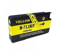 GSwReJ Compatible Ink Cartridge For 711XL 711 For DesignJet T120 T520 Printer(Yellow)