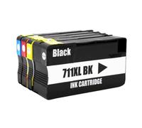 GSwReJ Compatible Ink Cartridge For 711XL 711 For DesignJet T120 T520 Printers(1 Set)