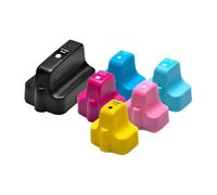 GSwReJ Compatible Ink Cartridge For 801 C8721ZZ C8771Z C8772ZZ C8773ZZ For Use With Photosmart 3108 3308 8238 C5188 C6188 C7188(1 Set 6 PCS)