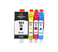 GSwReJ Compatible Ink Cartridge For 903 903XL 907 Replacement For OfficeJet Pro 6950 6960 6961 6970 6971 Printer(1SET)