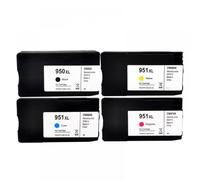 GSwReJ Compatible Ink Cartridge For 950XL 951XL Compatible With Officejet Pro 8100 8600 8610 8620 8630 251dw 276dw Printers(BK C M Y)