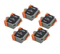 GSwReJ Compatible Ink Cartridge For C10BK C-10BK BCI10BK BCI-10BK Works With BJ-30 BJC-50 BJC-55 BJC-70 BJC-80 BJC-85 BJC-85PW Printers(5 Black)