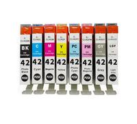 GSwReJ Compatible Ink Cartridge For CLI-42 Series For Pro-100 PRO-100S Printer(2PCS PC)