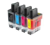 GSwReJ Compatible Ink Cartridge For DCP Series Models LC09 LC41 LC47 For DCP-110C DCP-115C DCP-117C DCP-120C DCP-310CN DCP-315C DCP-315CN(1 Set 4 PCS)