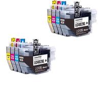 GSwReJ Compatible Ink Cartridge For LC402XL 402XL Works With Printers MFC-J5340DW MFC-J6540DW MFC-J6740DW MFC-J6940DW(2 Sets 8 PCS)