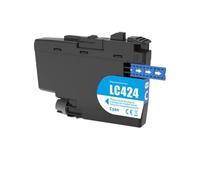 GSwReJ Compatible Ink Cartridge For LC424 424 Suitable For DCP-J1200W DCP-J1200WE(1 Cyan)