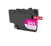 GSwReJ Compatible Ink Cartridge For LC424 424 Suitable For DCP-J1200W DCP-J1200WE(1 Magenta)