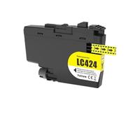 GSwReJ Compatible Ink Cartridge For LC424 424 Suitable For DCP-J1200W DCP-J1200WE(1 Yellow)