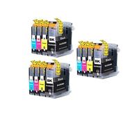 GSwReJ Compatible Ink Cartridge For LC563XL LC563 MFC J2310 J2510 J3520 J3720 Printers(3 SET)