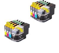 GSwReJ Compatible Ink Cartridge For LC669 LC665 For Use With MFC-J2320 J2720(2 Sets 8 PCS)