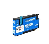 GSwReJ Compatible Ink Cartridge For OfficeJet Pro Series 9010 9012 9013 9014 9015 9016 9019 9020 9022 9023 9025 9026 With 963XL Compatibility(CYAN)