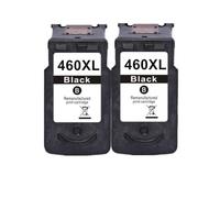 GSwReJ Compatible Ink Cartridge For PG 460 CL 461 PG460 CL461 460XL 461XL For TS5340 TS7440 Printers(2Pack BK)