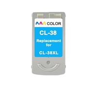 GSwReJ Compatible Ink Cartridge For PG37 CL38 For Printers MP140 MP190 MP210 MP220 MP420 IP1800 IP2600 MX300 MX310(1COLOR)