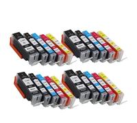 GSwReJ Compatible Ink Cartridge For PGI-425 CLI-426 For Printers IP4840 IP4940 IX6540 MG5140 MG5240 MG5340(4 set)