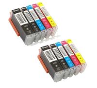 GSwReJ Compatible Ink Cartridge For PGI-850 CLI-851 For MG7580 IP7280 IP8780 MX728 MX928 IX6780 IX6880 Printers(5COLOR 2SET)
