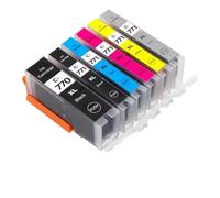 GSwReJ Compatible Ink Cartridge For PGI770 PGI-770 CLI771 CLI-771 Suitable For MG5770 MG6870 MG7770 TS5070 TS6070 TS8070(1 Set 6 PCS)